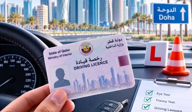 driving license Qatar
